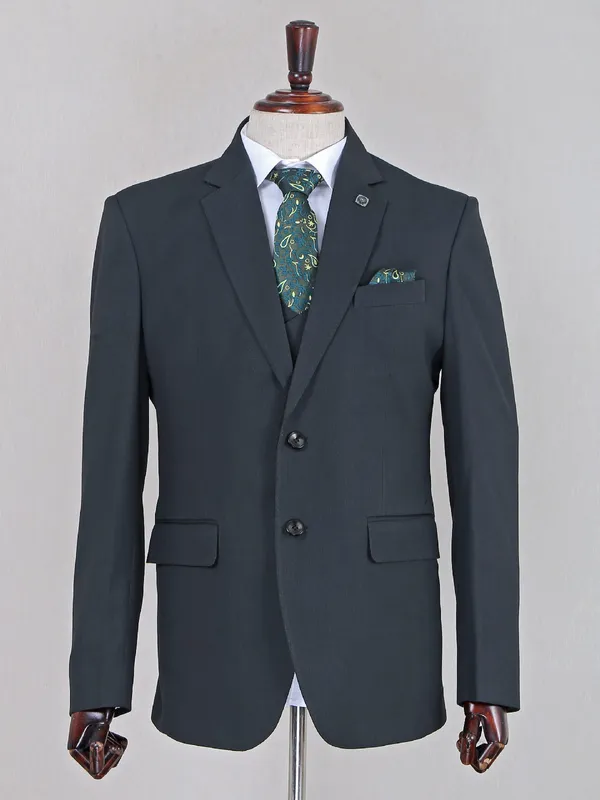 Stunning green terry rayon coat set