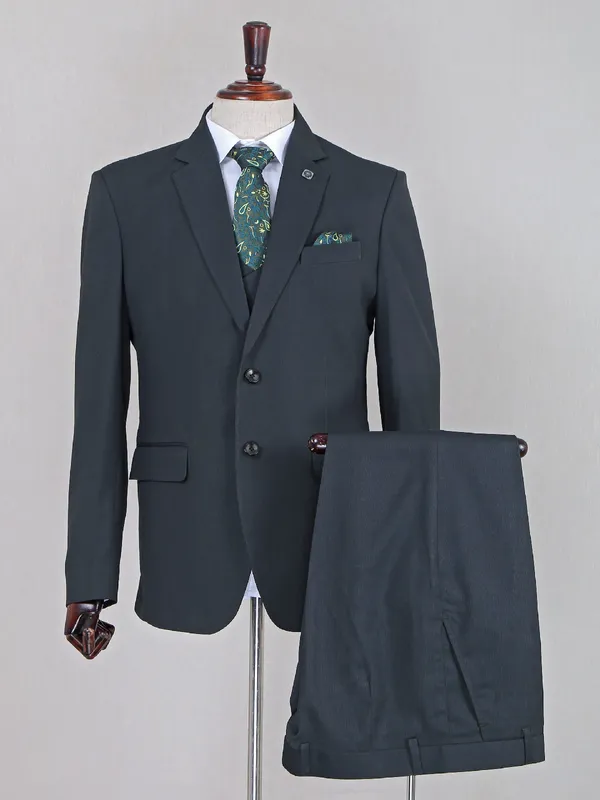 Stunning green terry rayon coat set