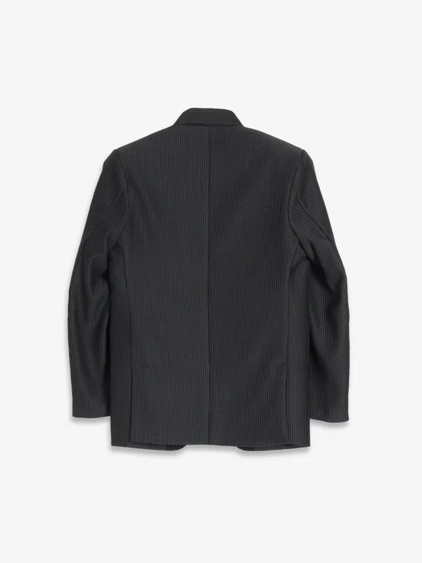 Stylish black terry rayon jodhpuri suit