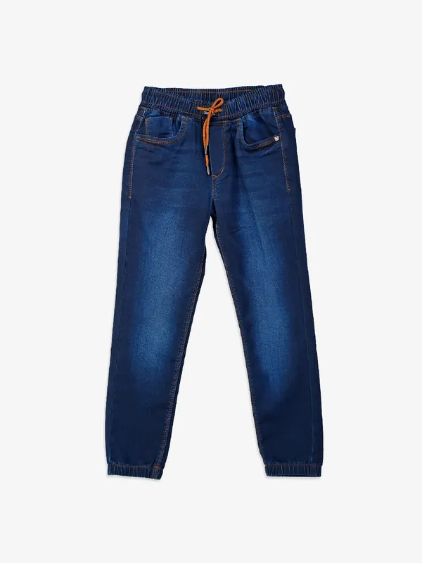 Tadpole navy washed joggers