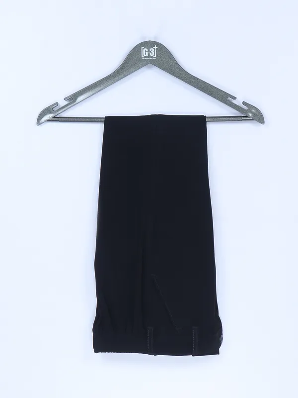Terry rayon reception wear coat suit in black