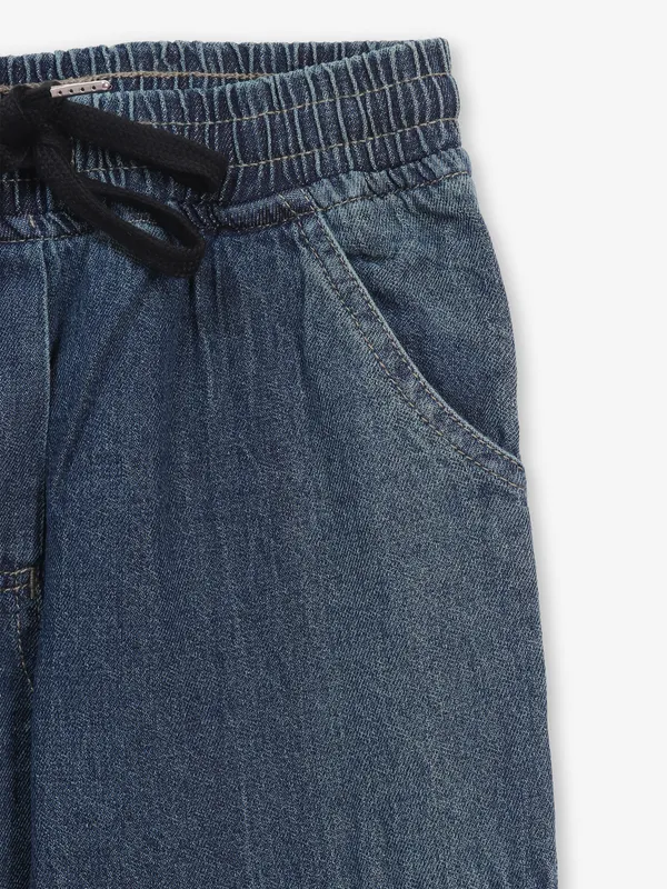 TINY GIRL denim washed black jeans