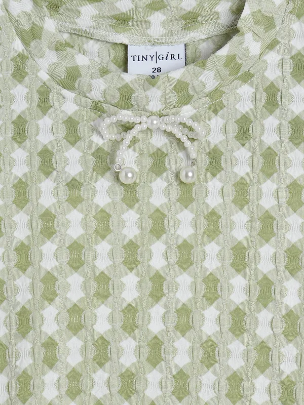 Tiny Girl light green lycra top
