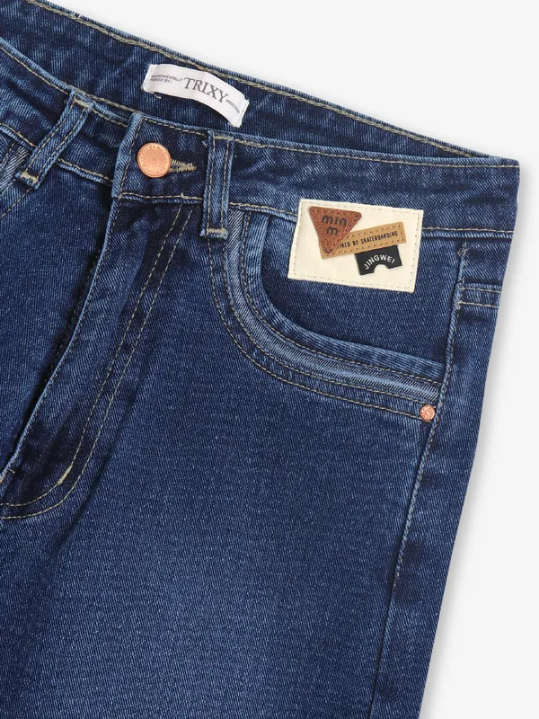 TRIXY blue straight jeans