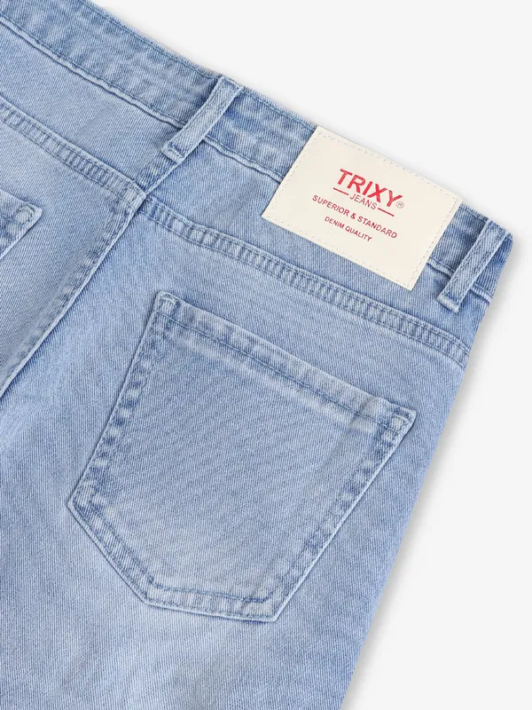 TRIXY sky blue straight jeans