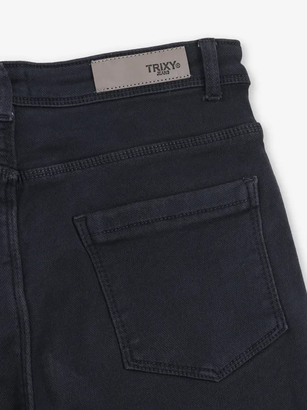 TRIXY slim fit black denim jeans