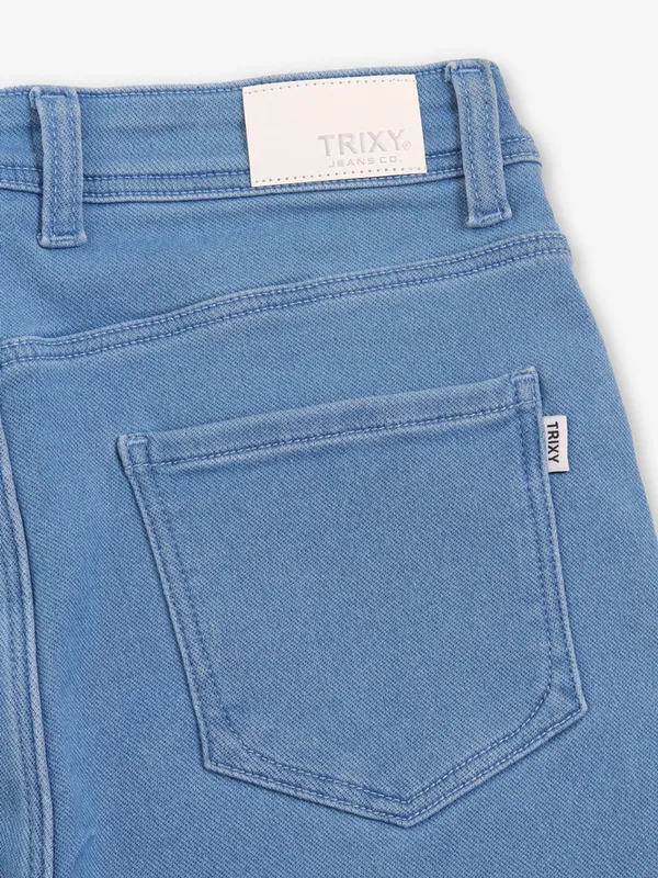 TRIXY solid light blue denim jeans