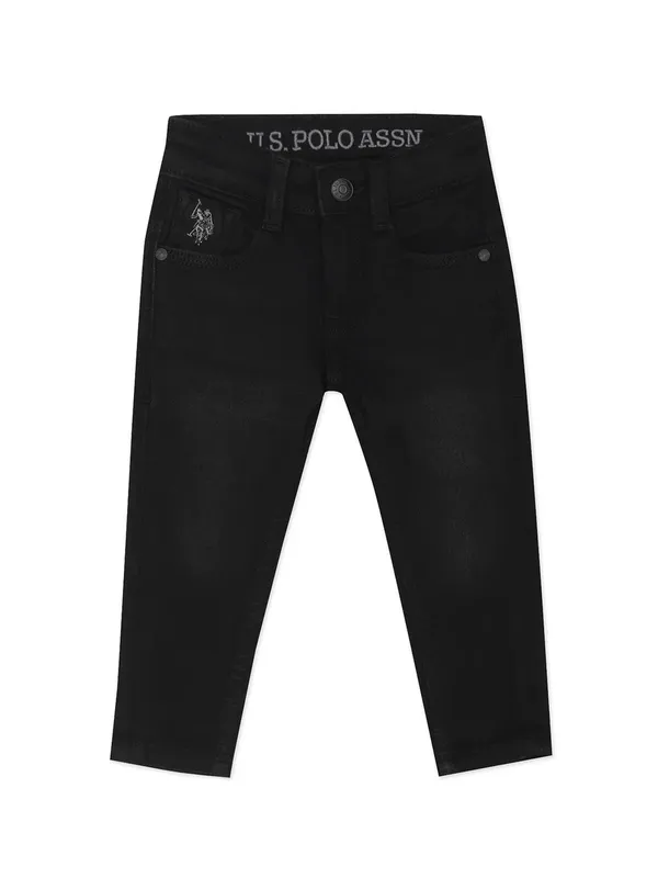 U S POLO ASSN black jeans for boys