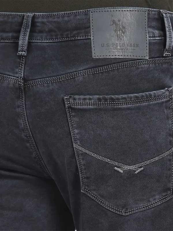 U S POLO ASSN black skinny fit jeans