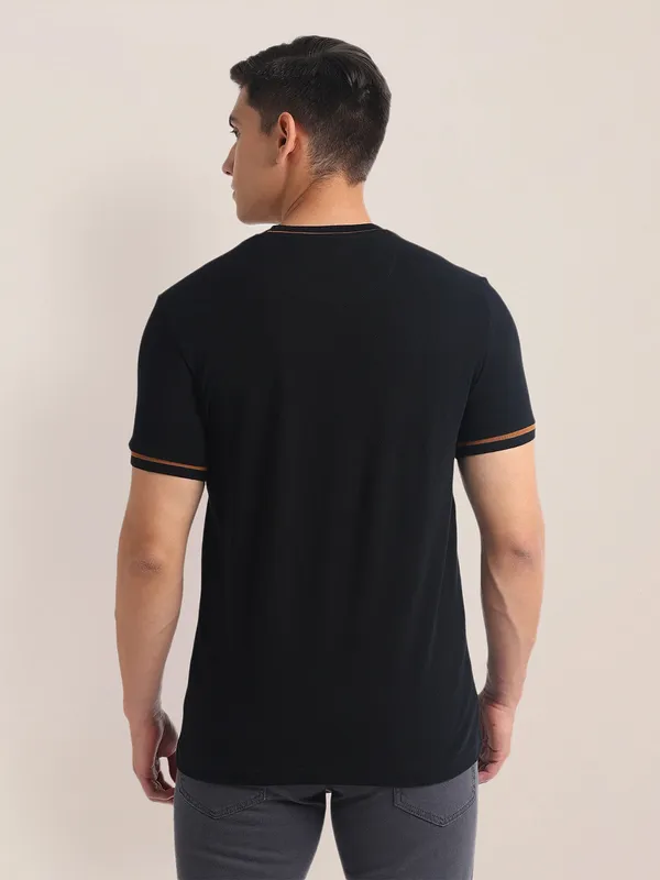 U S POLO ASSN black t-shirt