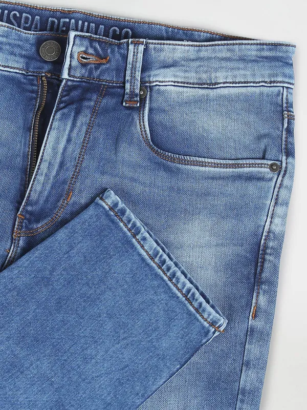 U S POLO ASSN blue washed skinny jeans