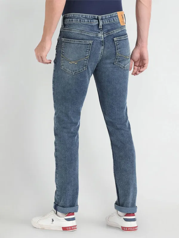 U S POLO ASSN dark blue skinny jeans
