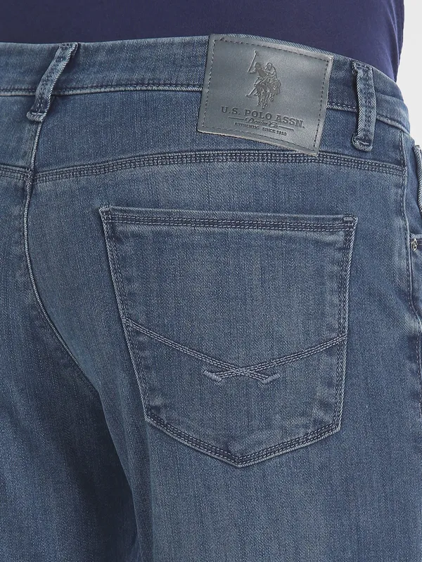 U S POLO ASSN dark blue slim taper jeans