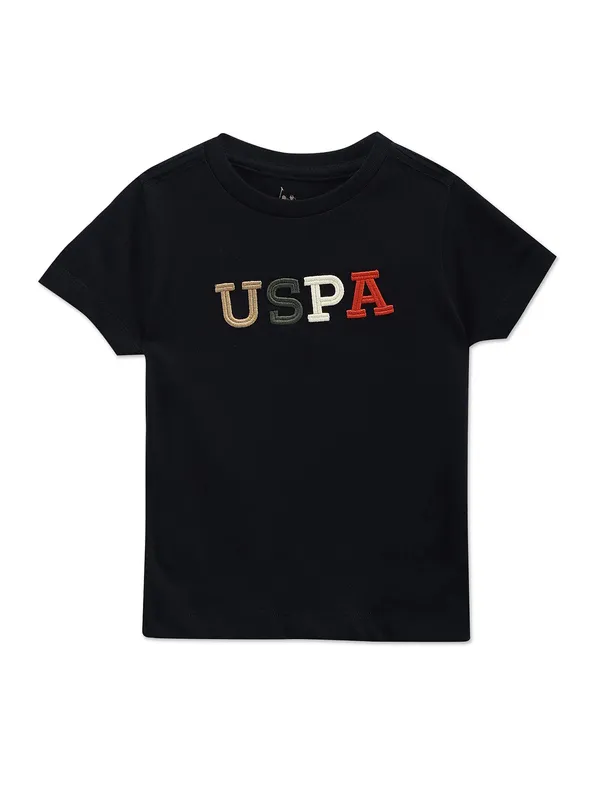 U S POLO ASSN dark navy cotton t shirt