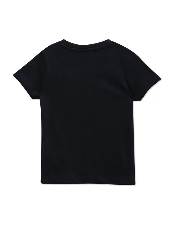 U S POLO ASSN dark navy cotton t shirt