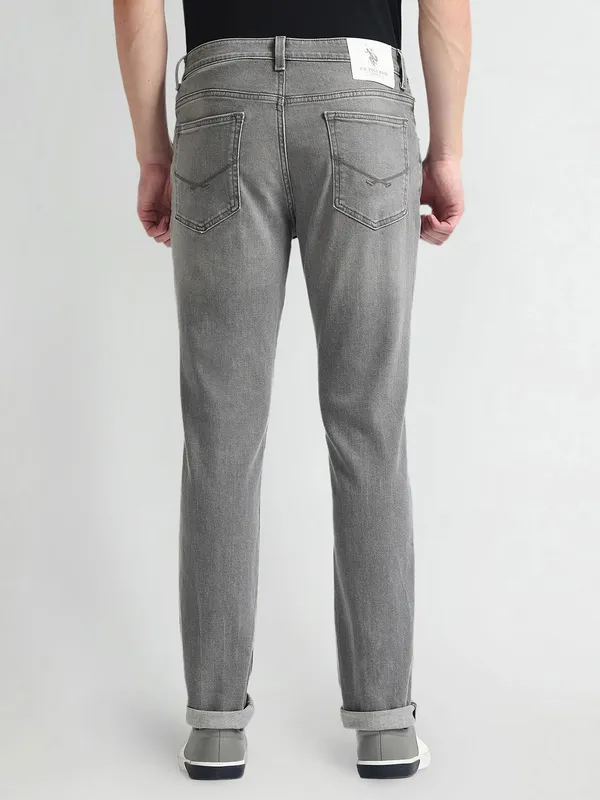U S POLO ASSN latest grey washed jeans