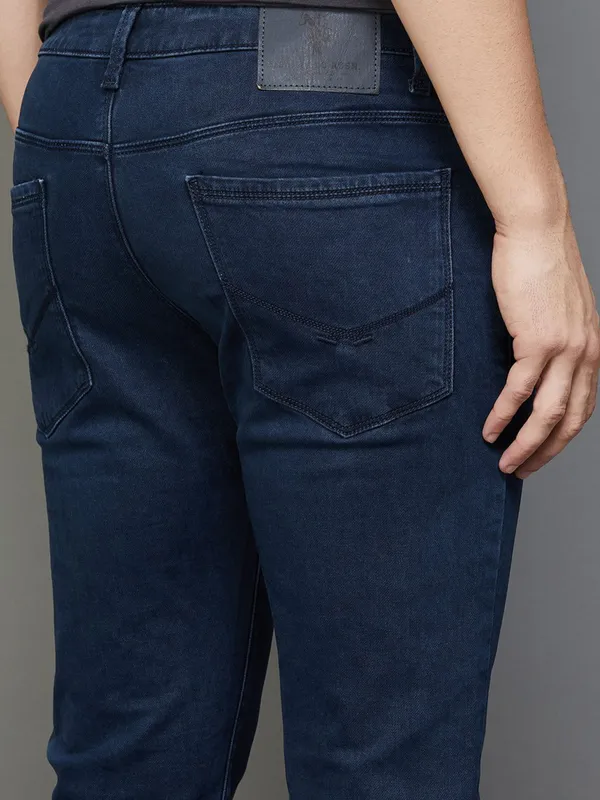 U S POLO ASSN navy skinny fit jeans in solid