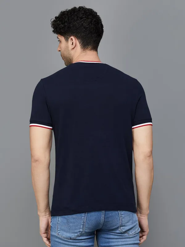 U S POLO ASSN navy slim fit t shirt