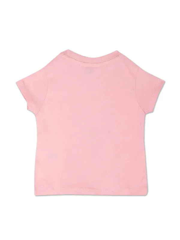 U S POLO ASSN pink cotton top