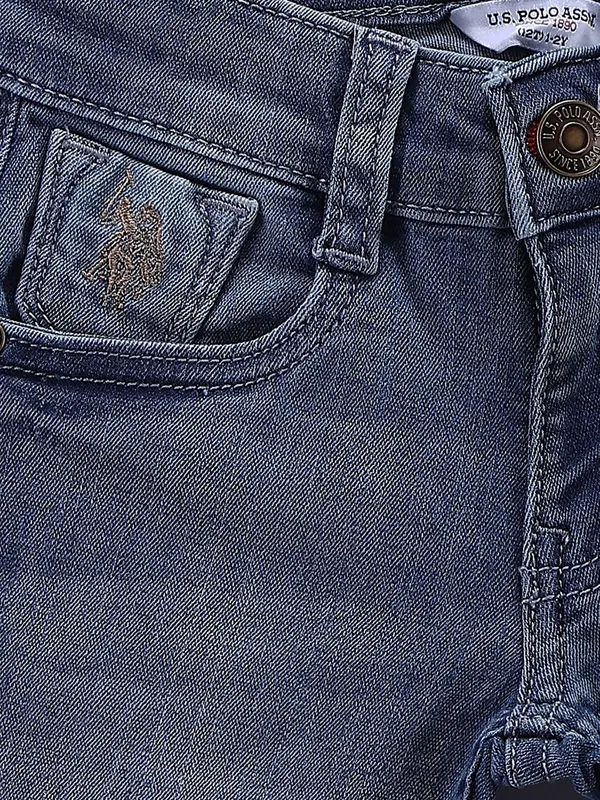 U S POLO ASSN stone blue washed jeans