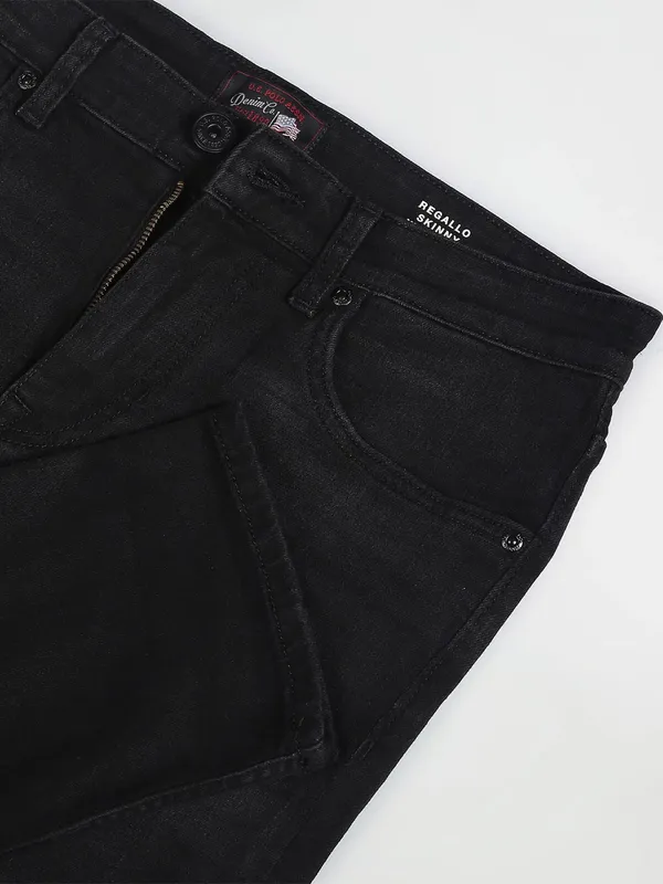 U S POLO ASSN trendy black skinny fit jeans