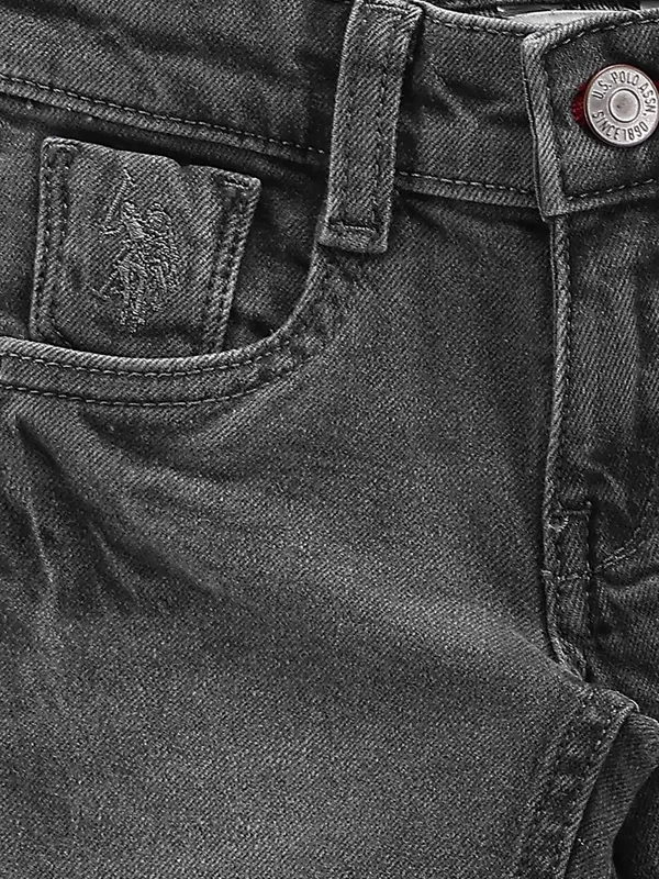 U S POLO ASSN washed grey jeans