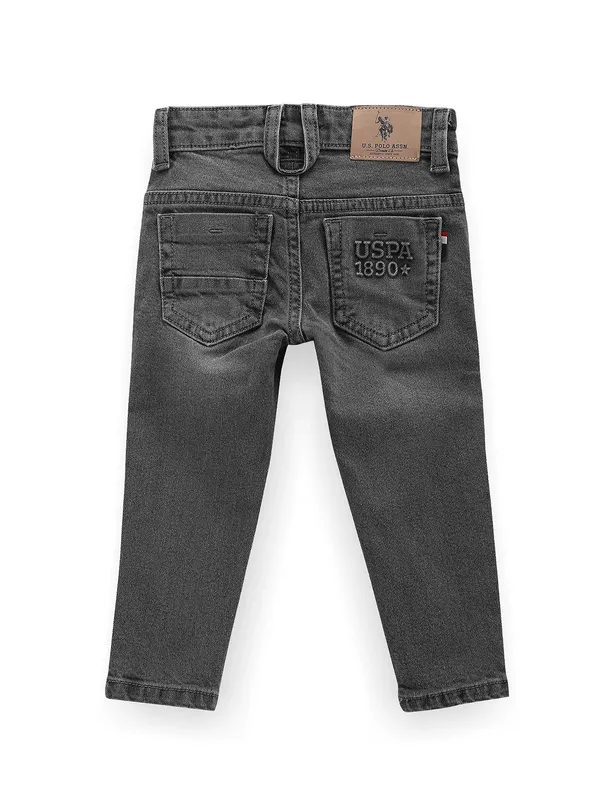 U S POLO ASSN washed grey jeans