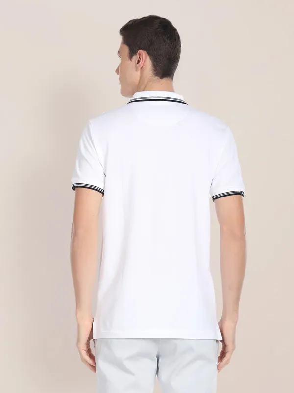 U S POLO ASSN white plain t shirt