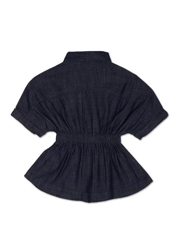 U S Polo dark navy denim frock