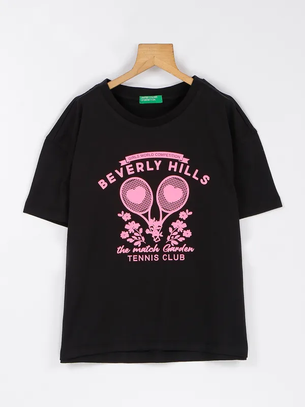 UCB black cotton top