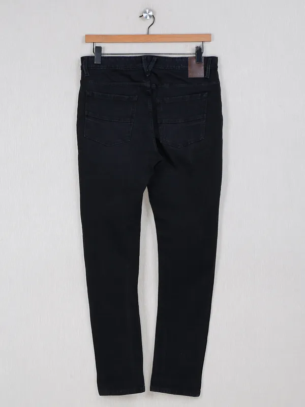 UCB black denim solid jeans