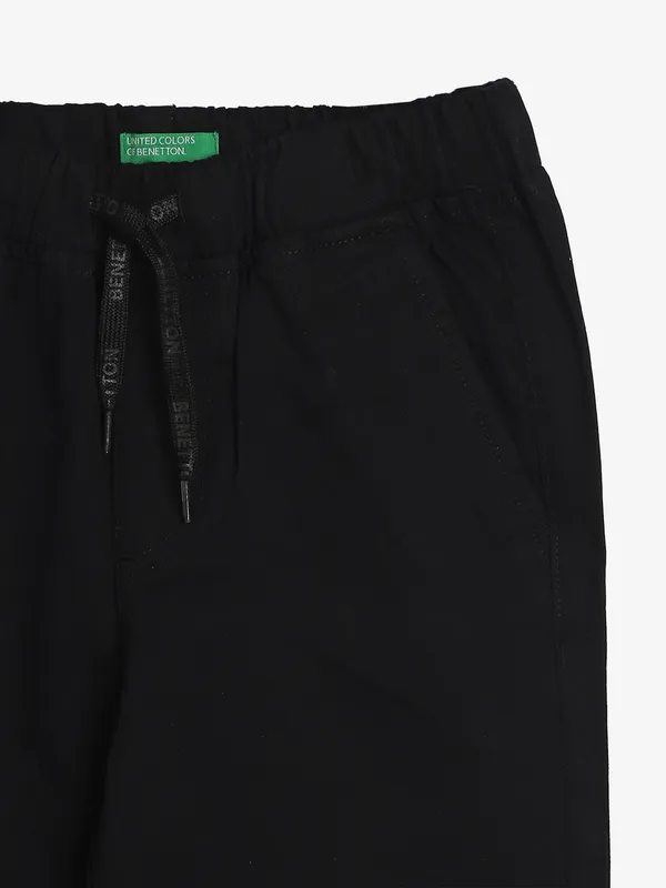 UCB black solid black joggers