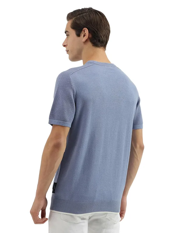 UCB blue knitted sweatshirt