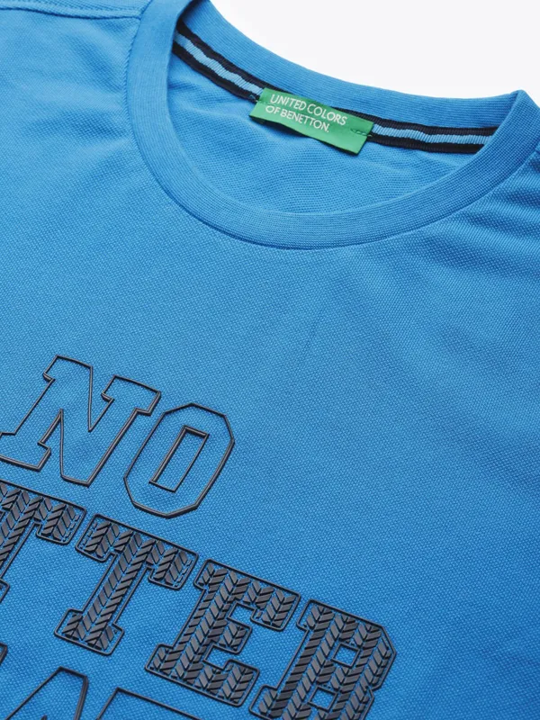 UCB blue printed t-shirt