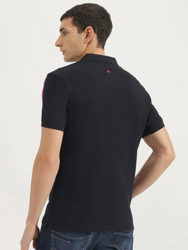 UCB charcoal black cotton t-shirt