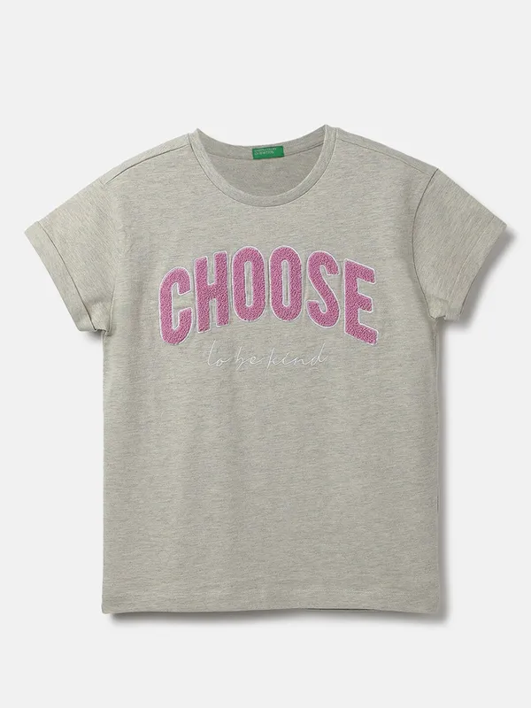 UCB cotton light grey top
