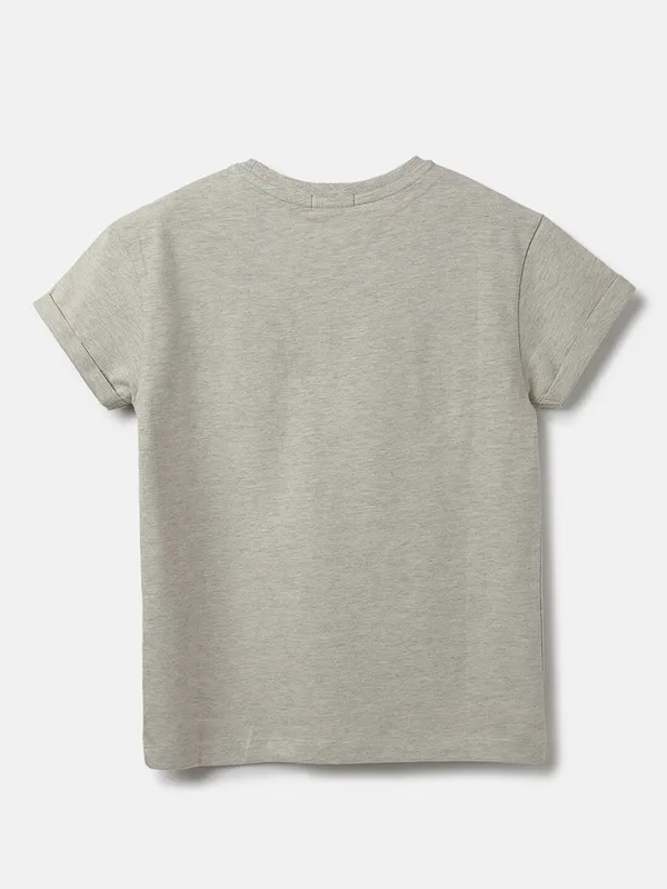 UCB cotton light grey top