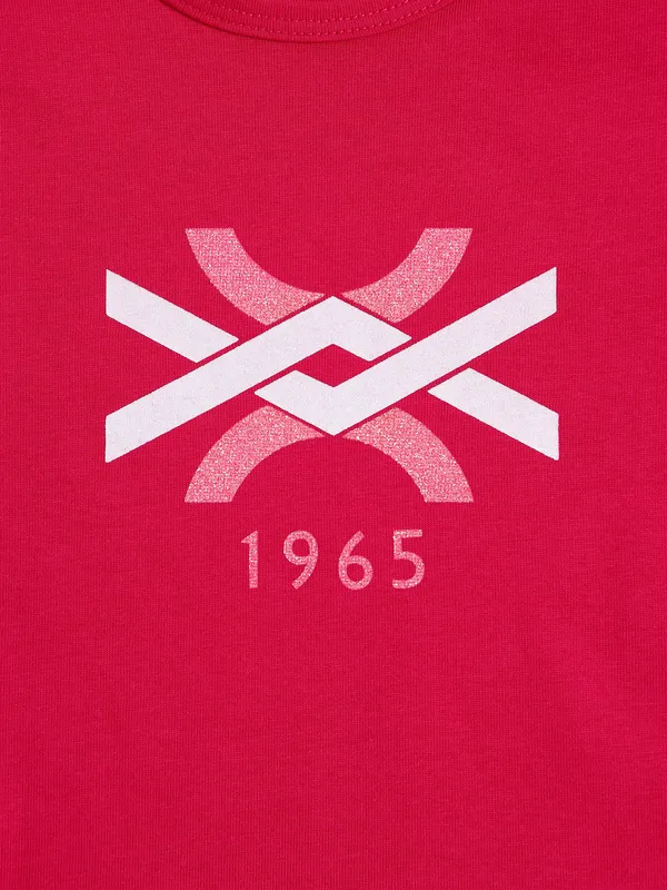 UCB cotton magenta top