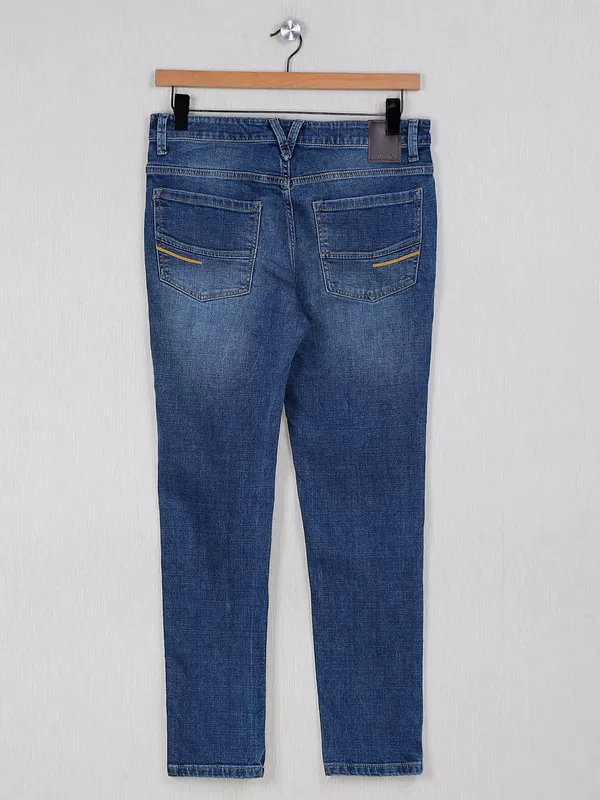 UCB dark blue denim washed jeans