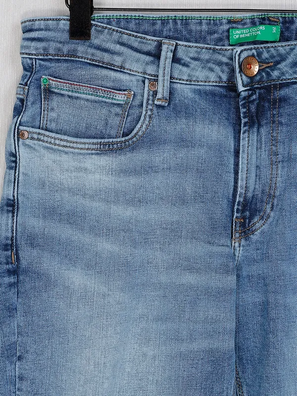UCB light blue denim washed jeans