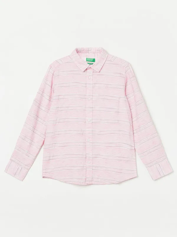 UCB light pink stripe cotton shirt