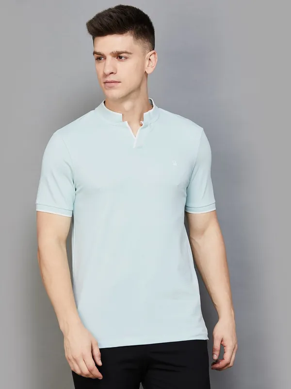 UCB mint green plain t-shirt