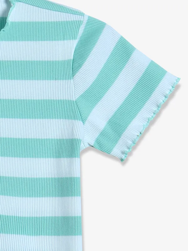 UCB mint green stripe t-shirt