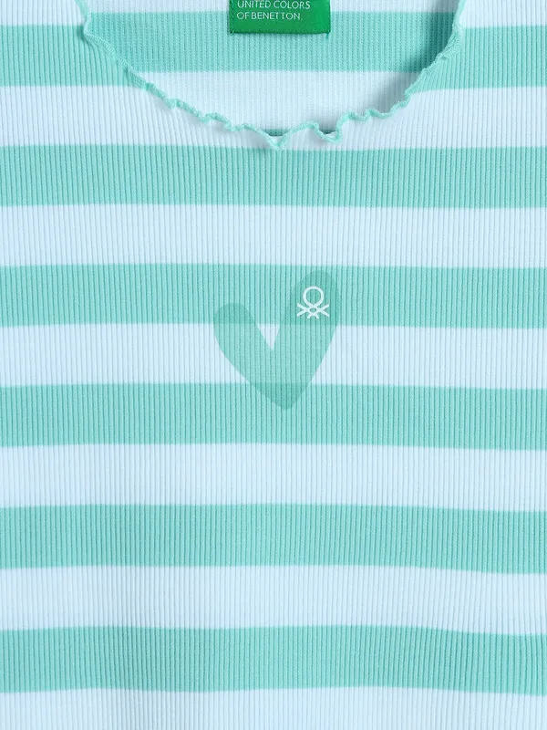 UCB mint green stripe t-shirt