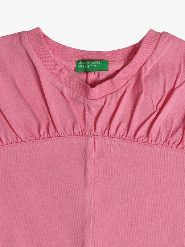 UCB pink plain top