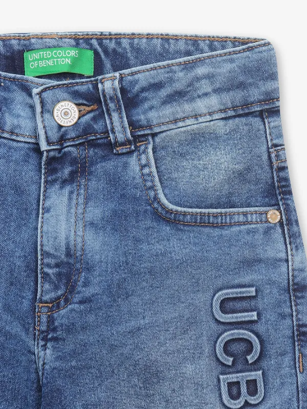 UCB sky blue washed jeans