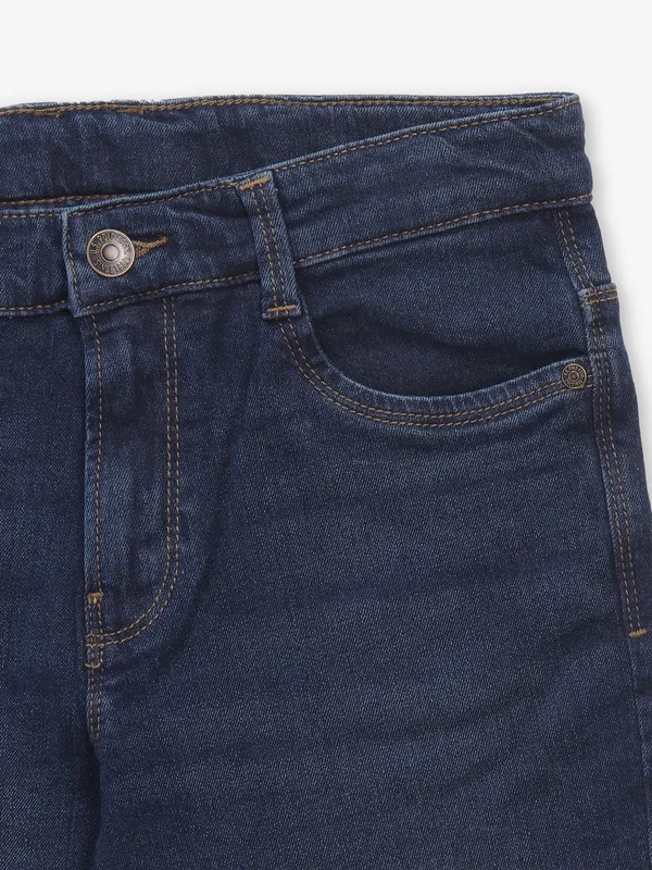 US POLO ASSN blue washed slim fit jeans