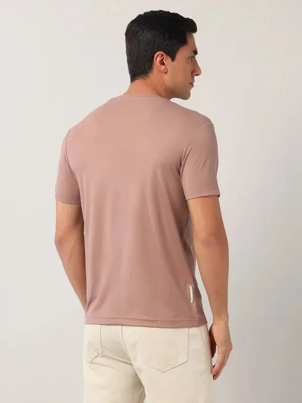 US POLO ASSN light brown cotton shirt