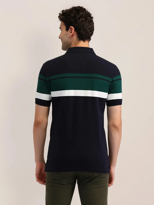 US POLO black cotton slim fit t-shirt