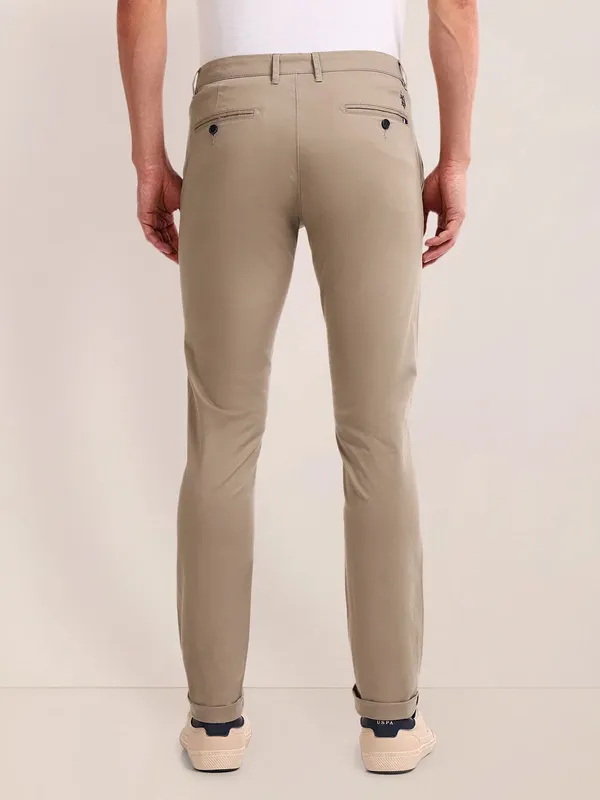 US POLO khakhi cotton trouser